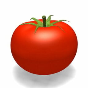 Model 3d Tomat Organik Alam