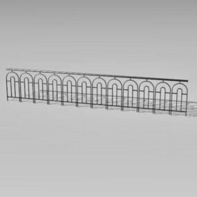 建筑装饰护栏3d模型