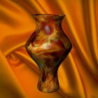 Домашняя древняя декоративная ваза