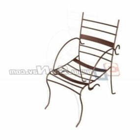 Garden Leisure Metal Chair 3d model