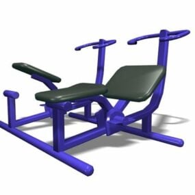 Outdoor Fitness Playground Tool 3d model
