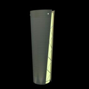 유럽식 정사각형 기둥 구성 요소 3d 모델