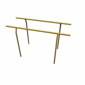 Playground Metal Parallel Bars 3d-modell