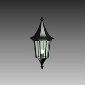 Outdoor Hotel Wall Sconce 3d model
