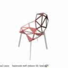 Muebles de alambre de exterior silla