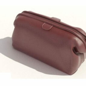 Leather Clutch Bag 3d model