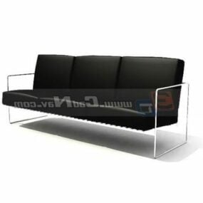 Pu Leather Office Sofa Furniture 3d model