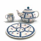 Painted Ceramic Coffee Tea Tableware