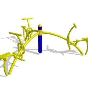 Indoor Fitness Bike Equipment 3d model