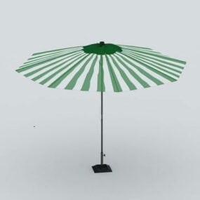 Coffee Patio Umbrella 3d model