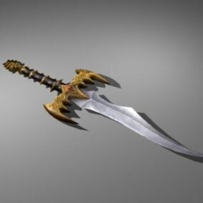 Τρισδιάστατο μοντέλο Persian Dagger Weapon