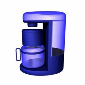 Mô hình máy pha cà phê mini 3d