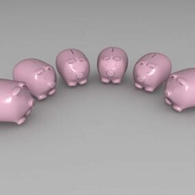 Piggy Bank Toy 3d model