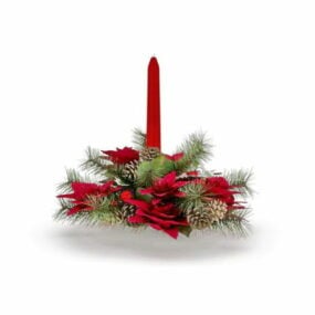 Pine Cone Christmas Decoration 3d model
