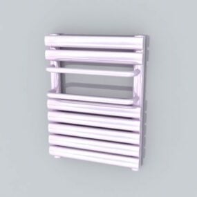 Home Pink Towel Radiator 3D-malli