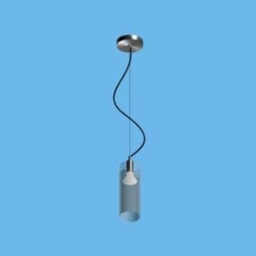 Pipe Pendant Lamp Design 3d model