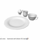 Tableware Plate And Cups