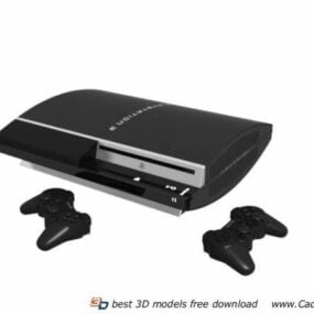 Game Play Station Console 3d model