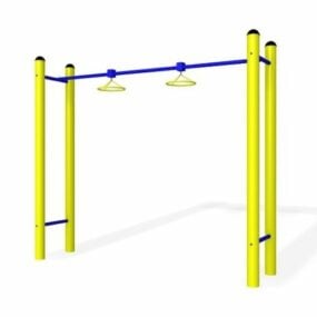 Outdoor Playground Exercise Equipment 3d model
