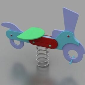 Dětské hřiště Spring Rider Toy 3D model
