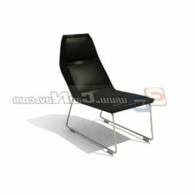 Ply Tube Style Lounge Chair 3d model