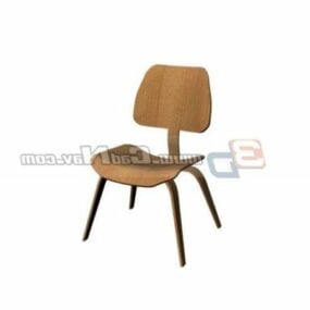 Plywood Dining Chair Design 3d model