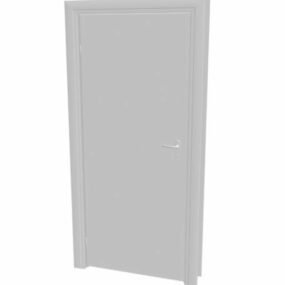 Plywood Home Flush Door 3d-modell