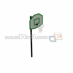 Sport Pole Basketball Stand 3d model