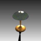 Old Brass Table Lamp