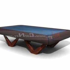 Nowoczesny stół bilardowy model 3D