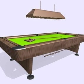 Pool Table Sport 3d model