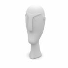 Porcelain Face Head Sculpt