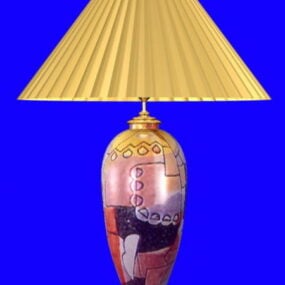 陶瓷台灯家具3d模型