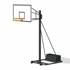 スポーツポータブルバスケットボールフープ3Dモデル