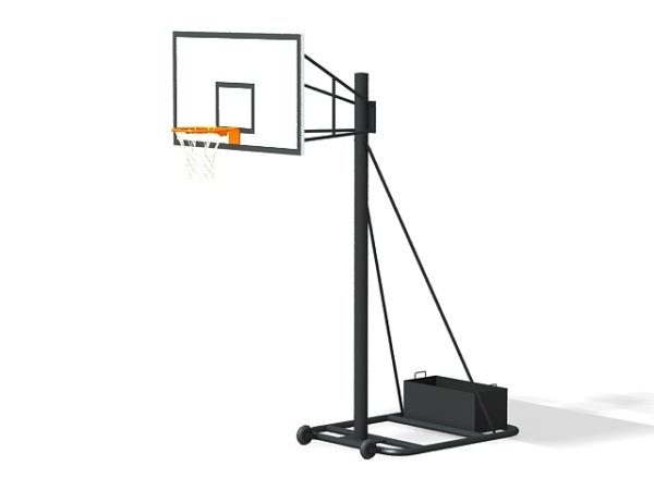Aro de baloncesto portátil deportivo modelo 3d gratis - .Max, .Vray -  Open3dModel