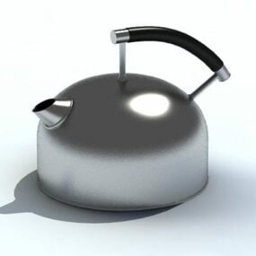 Kitchen Pot Kettle 3d model