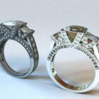 Jewelry Princess Cut Diamond Ring