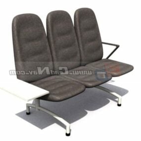Auditorio Chair Design 3D-malli