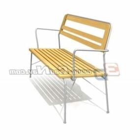 Park Waiting Area Chair 3d model