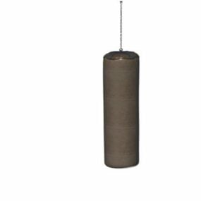 Boxing Trainer Punching Heavy Bag 3d model