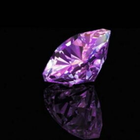 Purple Diamond 3d-modell
