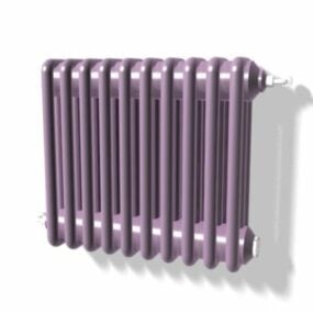 Purple Water Home Radiator Heater 3d model