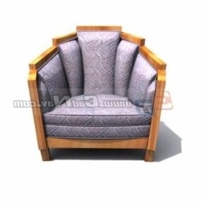 Retro Kraliçe Sandalye 3D model