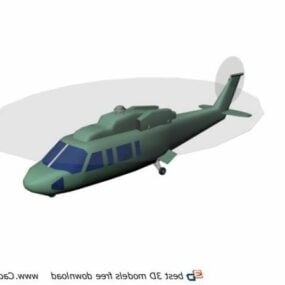 遥控玩具直升机 3d模型