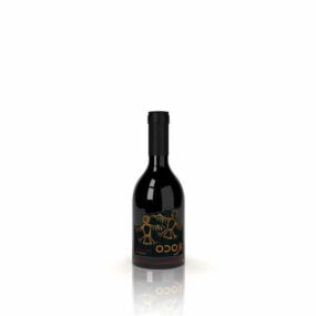 Roco Willamette vinflaska 3d-modell