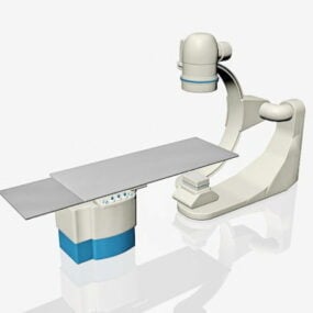 Hospital Radiation Therapy Machine 3d model