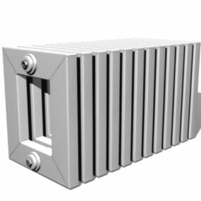 Radiator Bench Structure 3d model