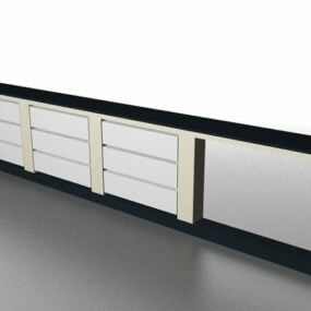 Designový 3D model krytů stěnových panelů radiátorů