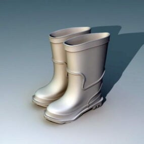 Bottes de pluie Fashion modèle 3D
