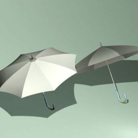 Household Rain Umbrella 3d model